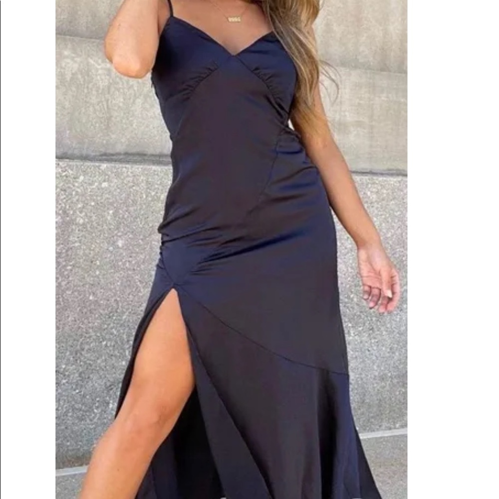 Own the Night Navy formal dress
